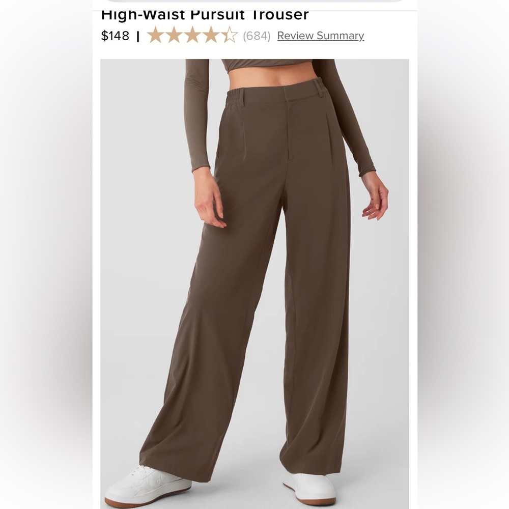 Alo High-Waist Pursuit Trouser